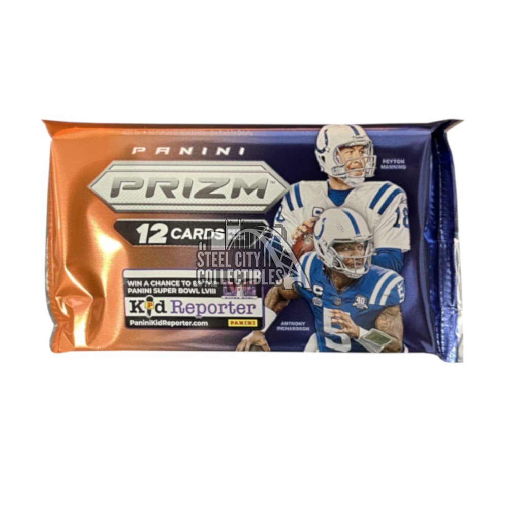 2023 Panini Prizm Football Hobby Pack Steel City Collectibles
