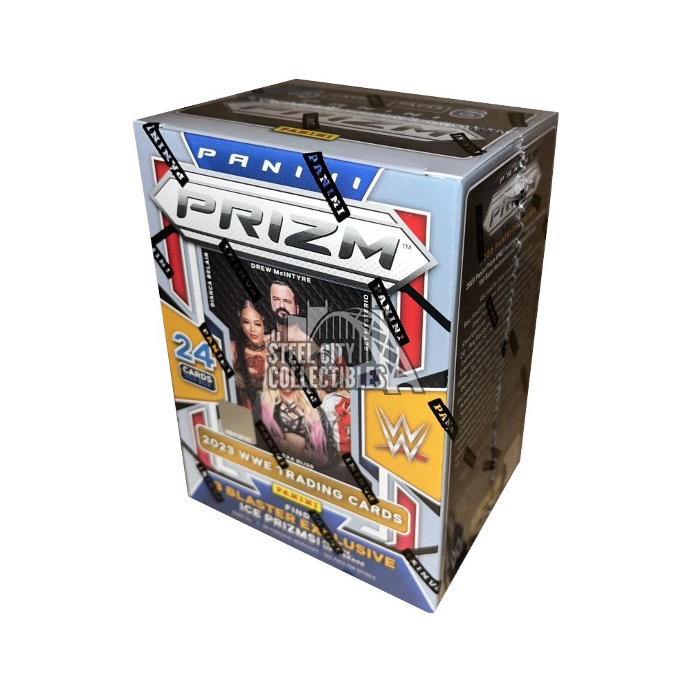 2023 Panini Prizm WWE Wrestling Blaster Box Steel City Collectibles