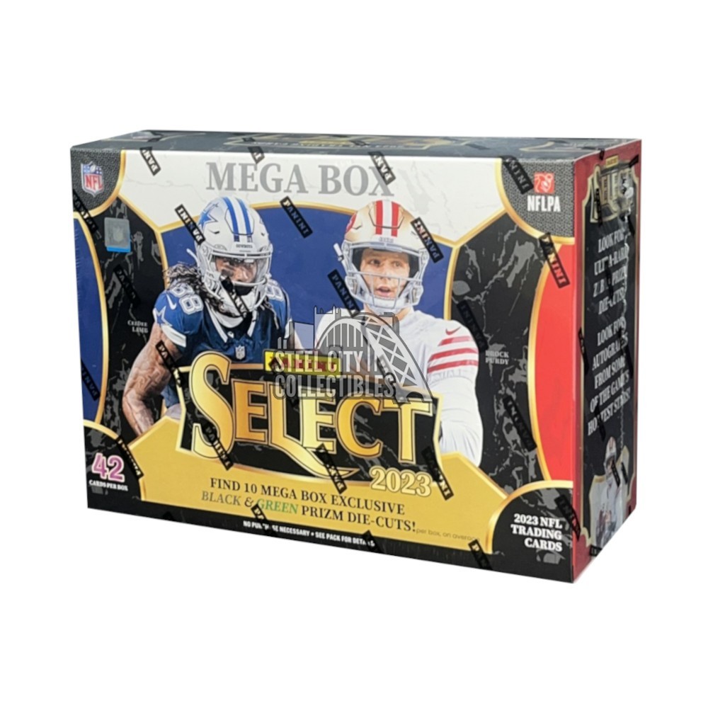 N☆select 2023 Panini Select Football Mega Box (Black and Green Prizm Die