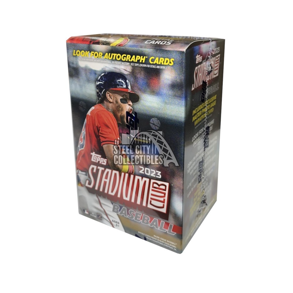 2023 Topps Stadium Club Baseball Blaster Box