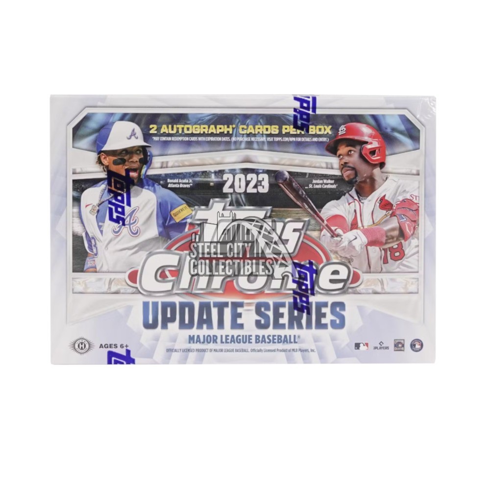 ゲームセンター・ゲームカード 2023 Topps Chrome Debut Update MLB 2023 Topps Chrome Update Series MLB Baseball Blaster Box