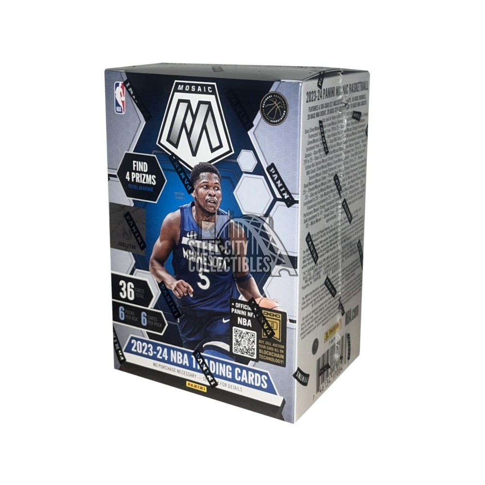 2023-24 Panini Mosaic Basketball 6-Pack Blaster Box | Steel