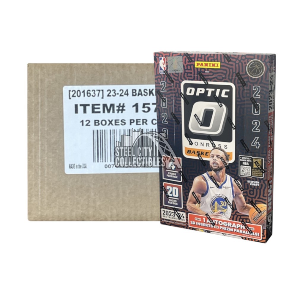 202324 Panini Donruss Optic Basketball Hobby 12Box Case Steel City