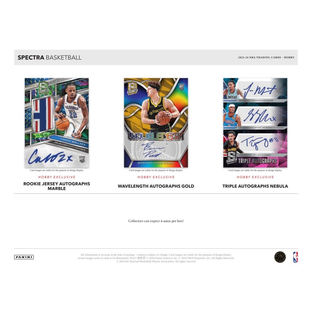 2023-24 Panini NBA Spectra Hobby International Factory