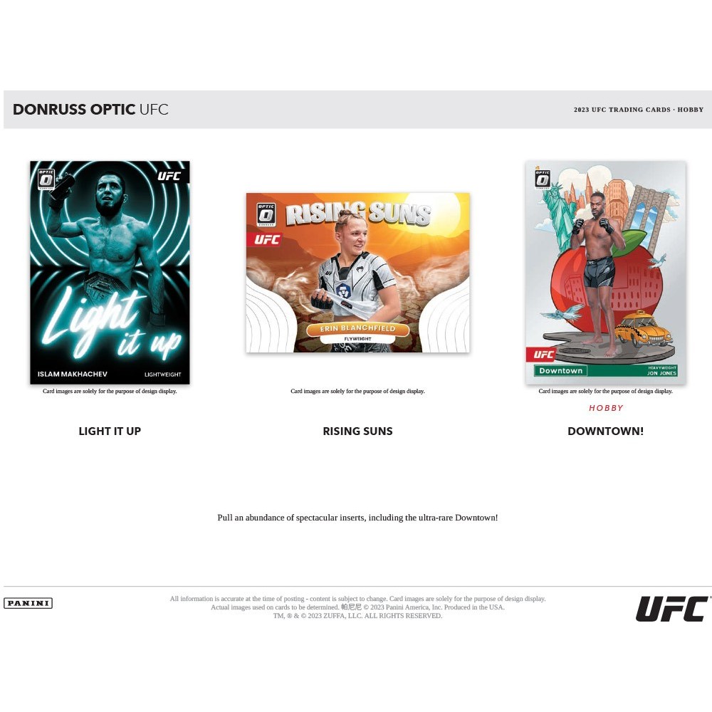 2023 Panini Chronicles UFC MMA Factory Sealed Blaster Box 6 Packs of 7