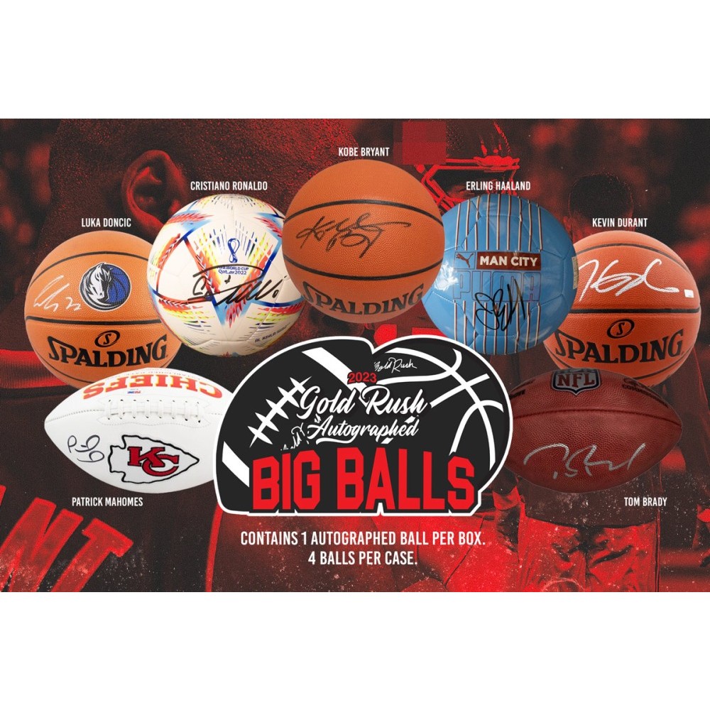 2023 Gold Rush Autographed Big Balls Box Steel City Collectibles