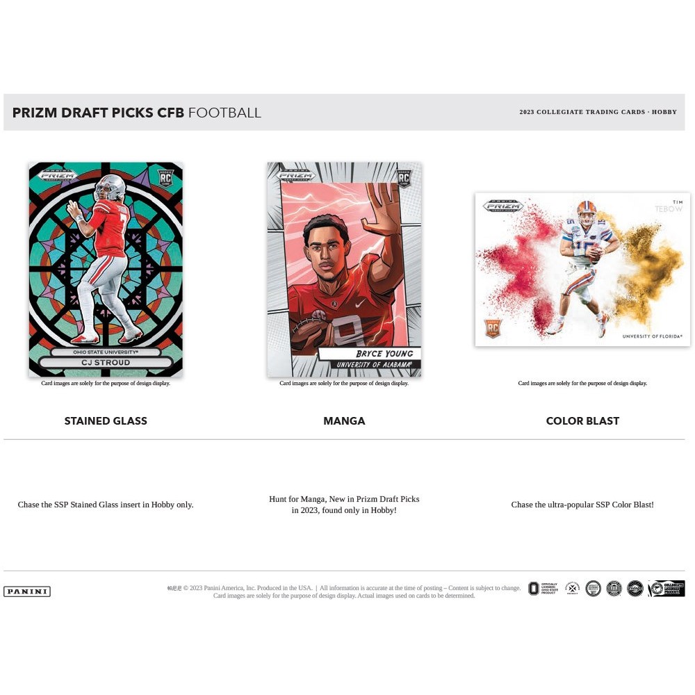 2023 Panini Prizm Draft Picks Football Trading Card – Gold Cracked Ice Parallel (Pick Your Player)