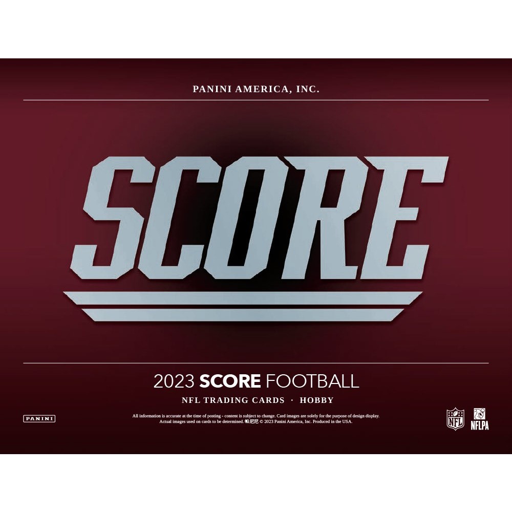 2023 Panini Score Football Hobby Box Steel City Collectibles