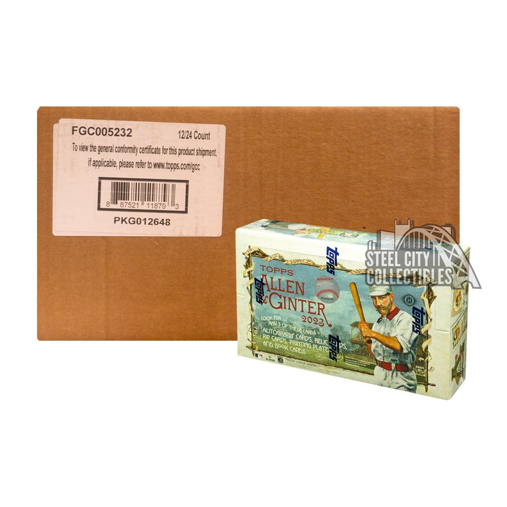 thumbnail interactive-video image 1 of THICK 2019 Topps Allen & Ginter HOBBY Hot Pack Relic Auto Rip Book DNA 1 of 6