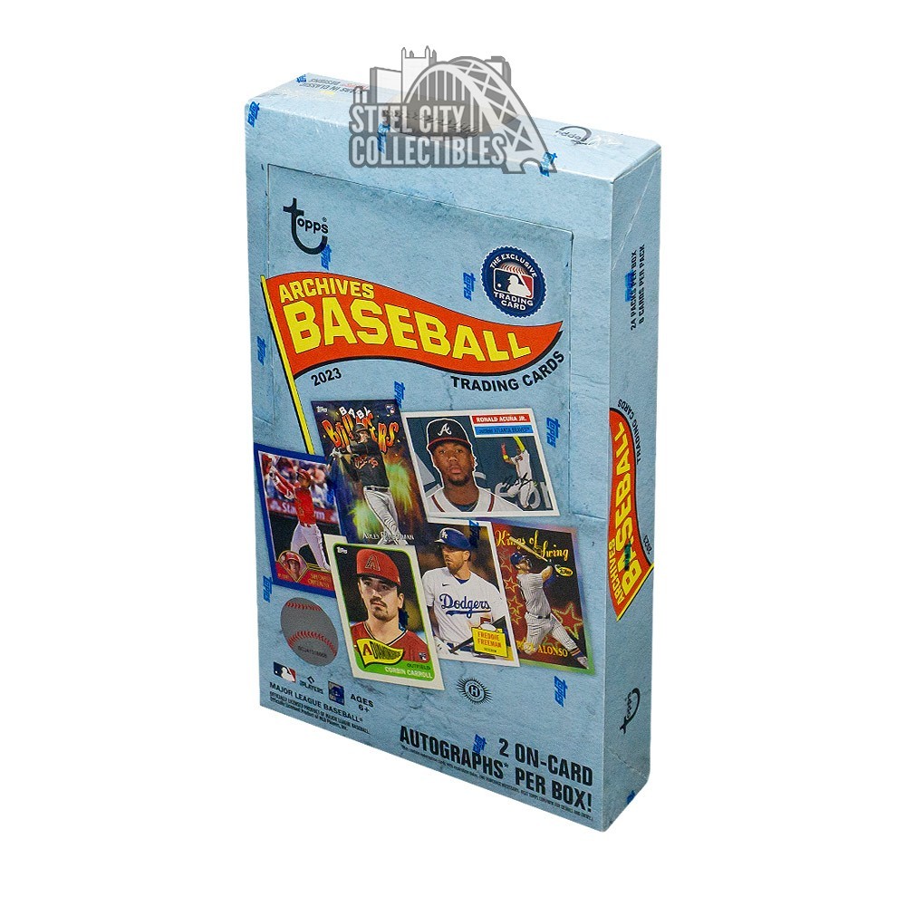 2023 Topps Archives Baseball Hobby Box Steel City Collectibles