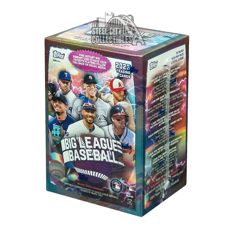 2023 Topps Big League Baseball Blaster Box Steel City Collectibles