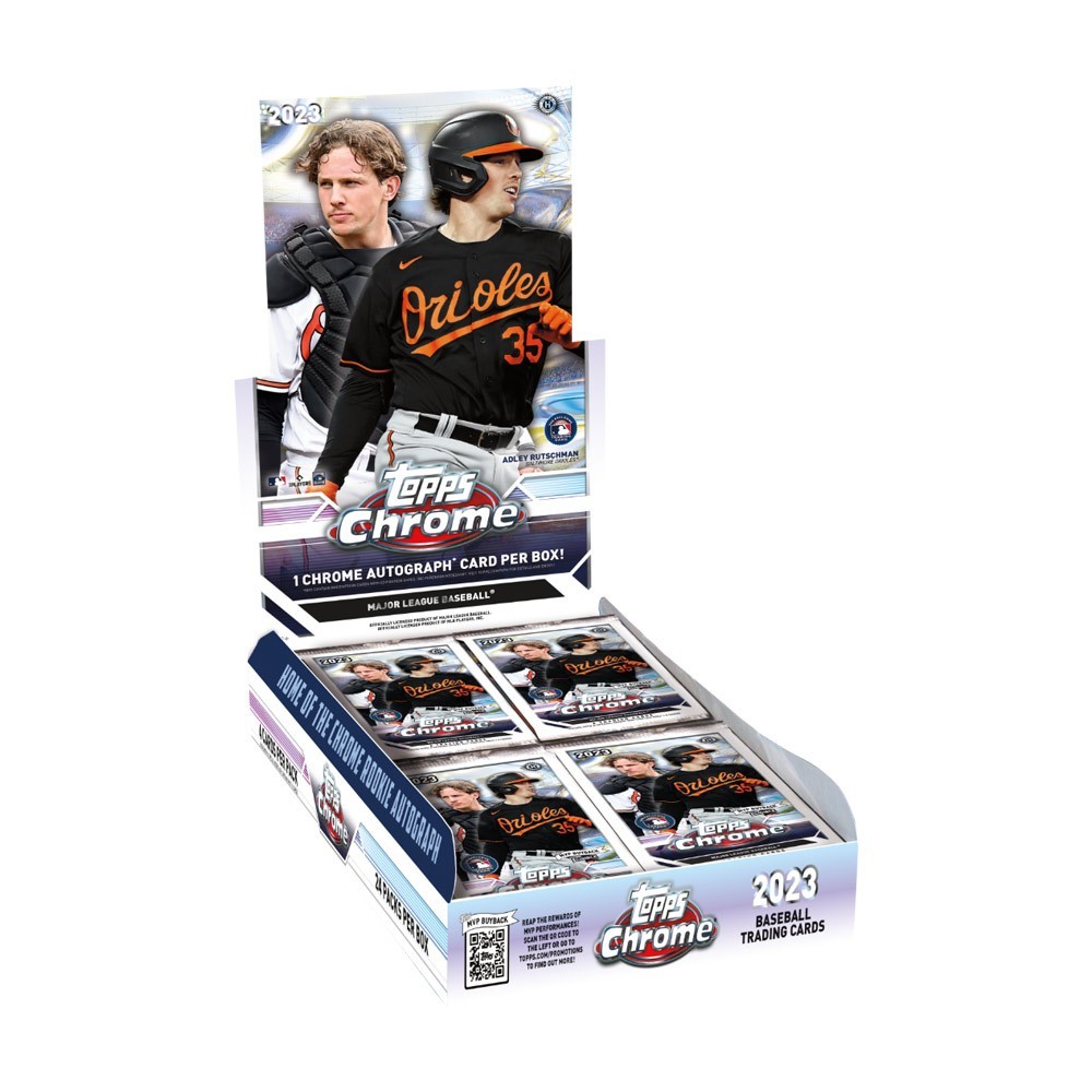2023 Topps Chrome Baseball Hobby 12-Box Case