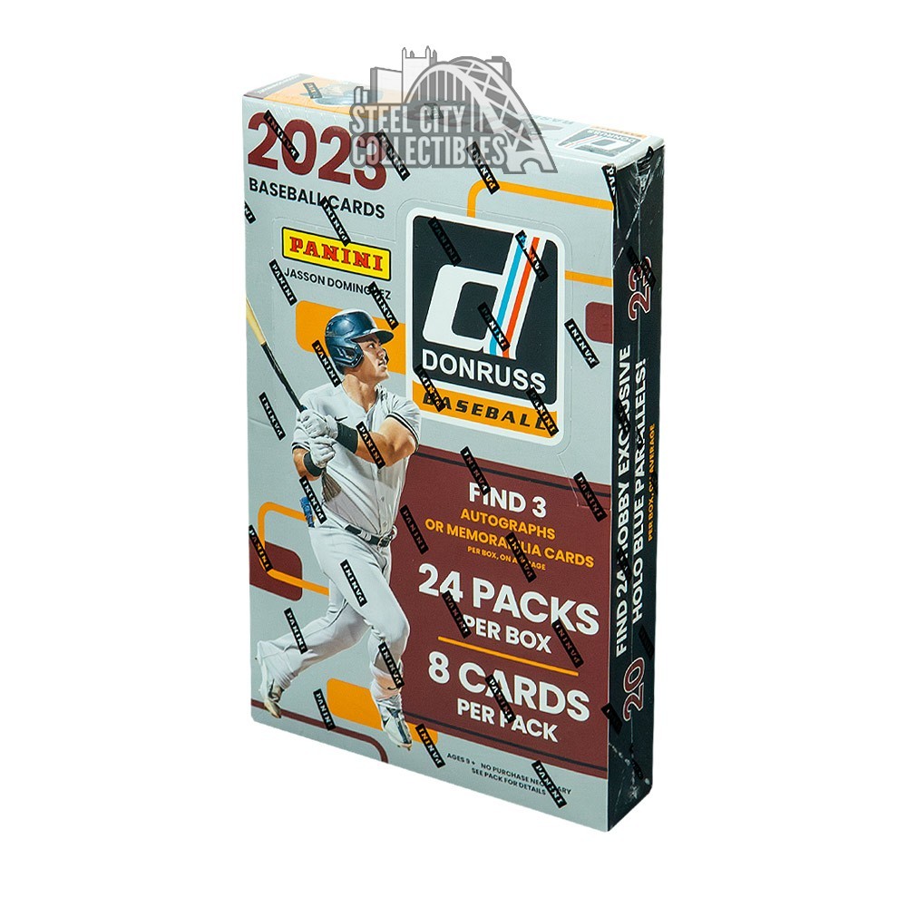 2023 Panini Donruss Baseball Hobby Box Steel City Collectibles