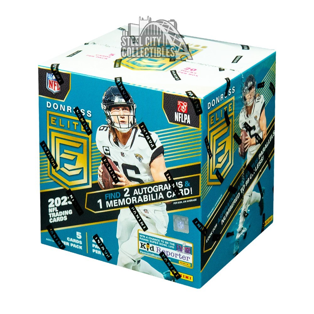 2023 Panini Donruss Elite Football Hobby Box Steel City Collectibles