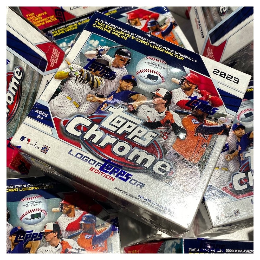 2023 Topps Chrome Baseball Logofractor Mega Box Steel City Collectibles