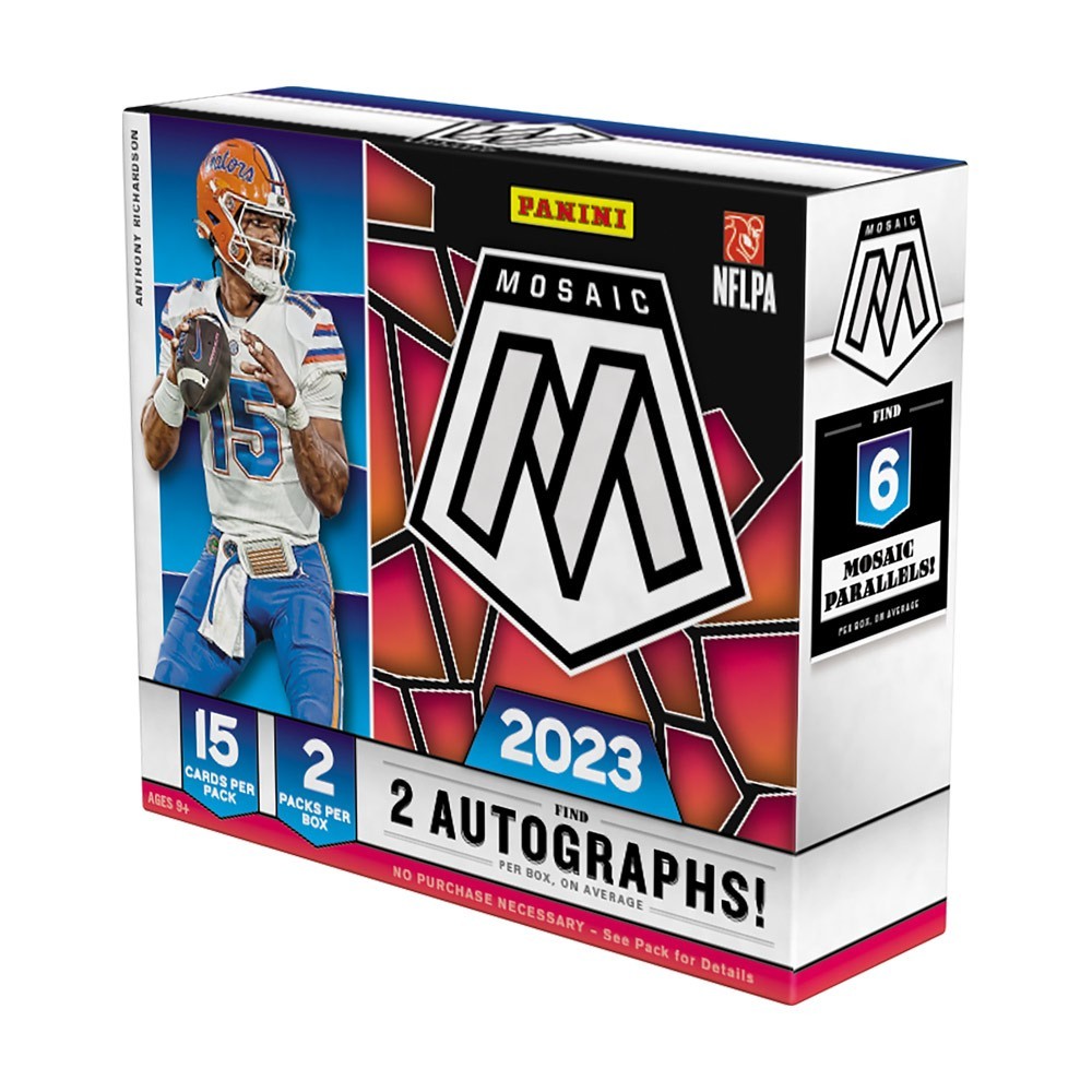 2023 Panini Mosaic Draft Picks Collegiate Football Hobby Box Steel City Collectibles
