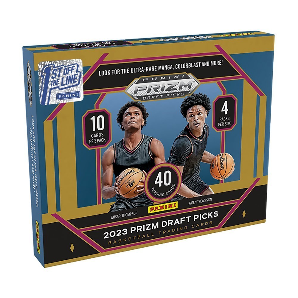 2023-24 Panini Prizm Draft Picks Collegiate Basketball Hobby Box - 1st Off  The Line Random Pack Group Break #7 - Steve (Chase Wembanyama Base and  Short Prints!)