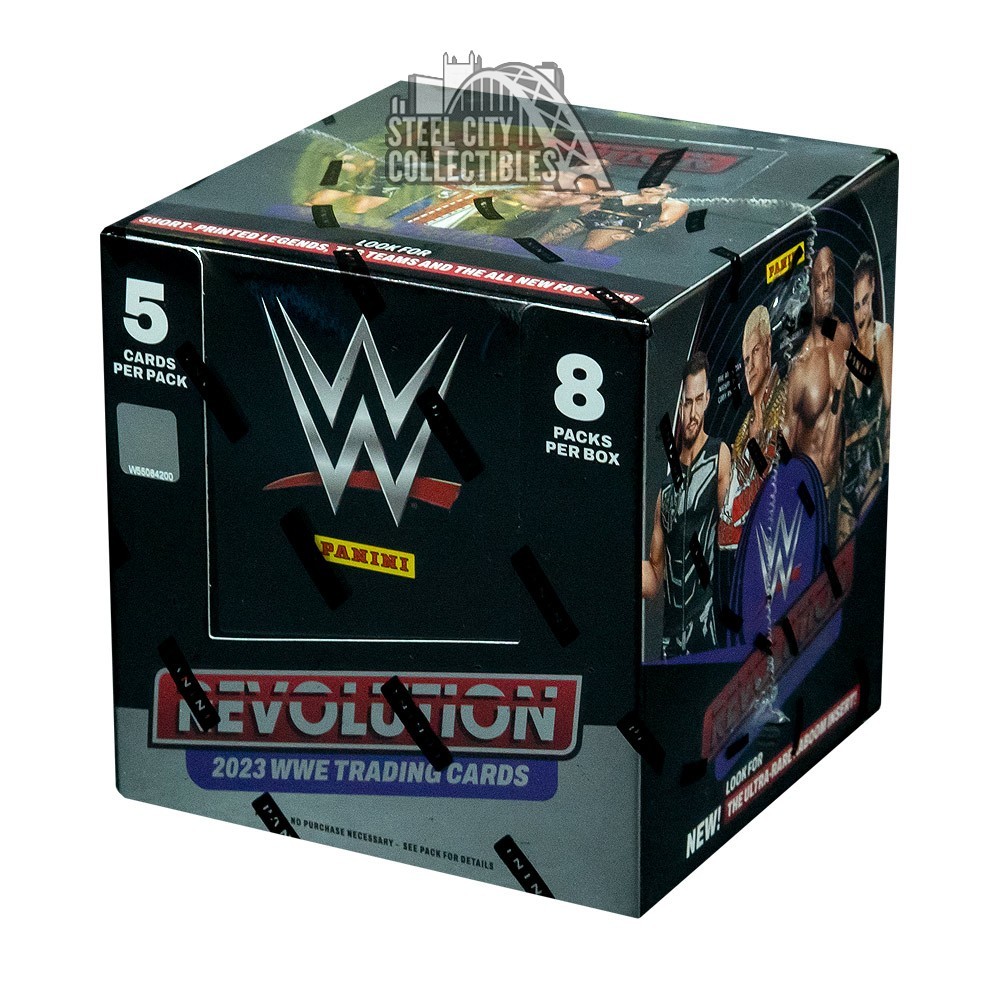 2023 Panini Revolution WWE Wrestling Hobby Box Steel City Collectibles