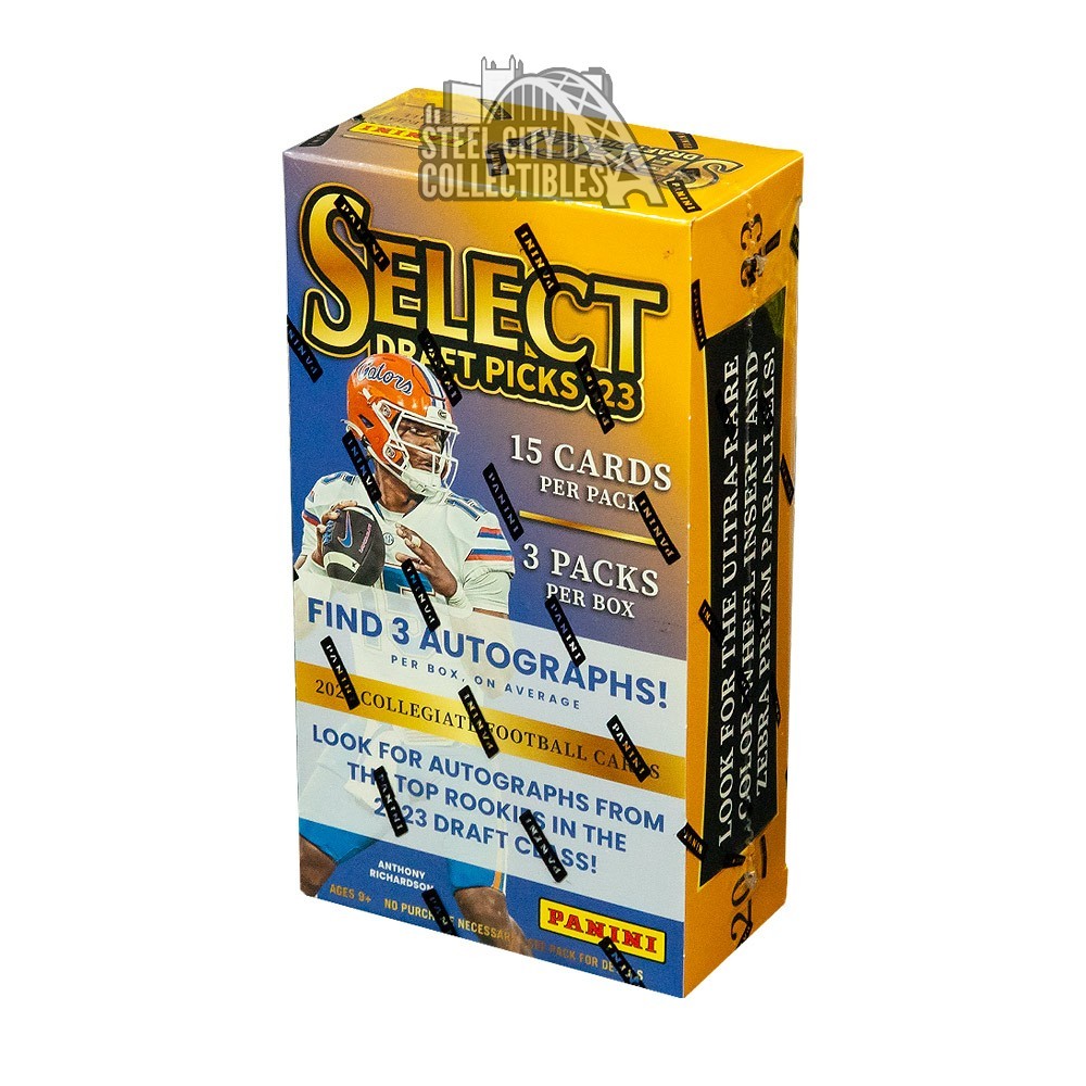 2023 Panini Select Draft Picks Collegiate Football Hobby Box