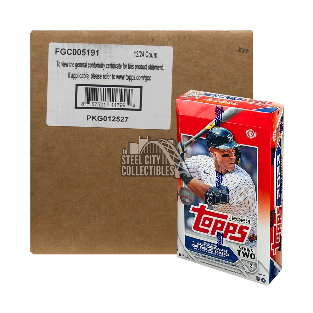 Topps Series 2 Baseball Hobby Box Case