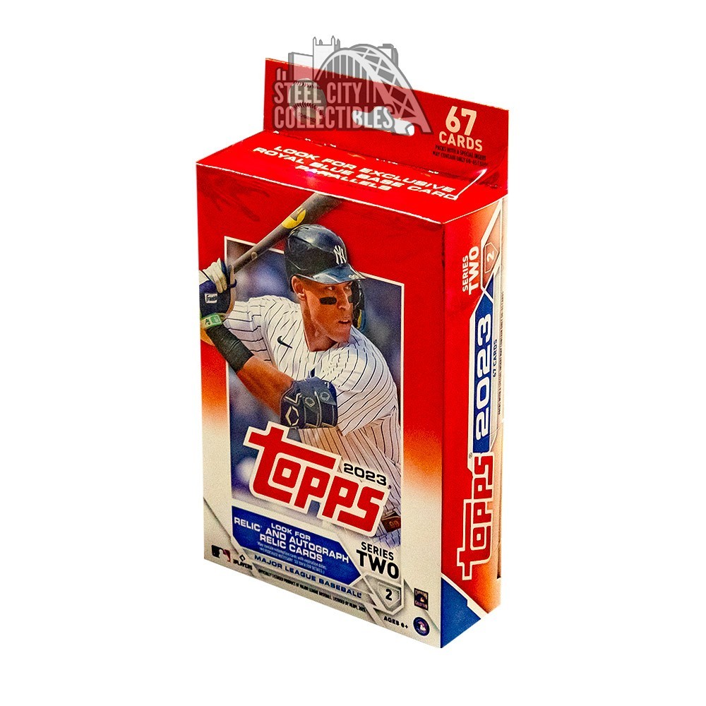 2023 Topps Baseball Series Two Hanger Box of 67 Cards