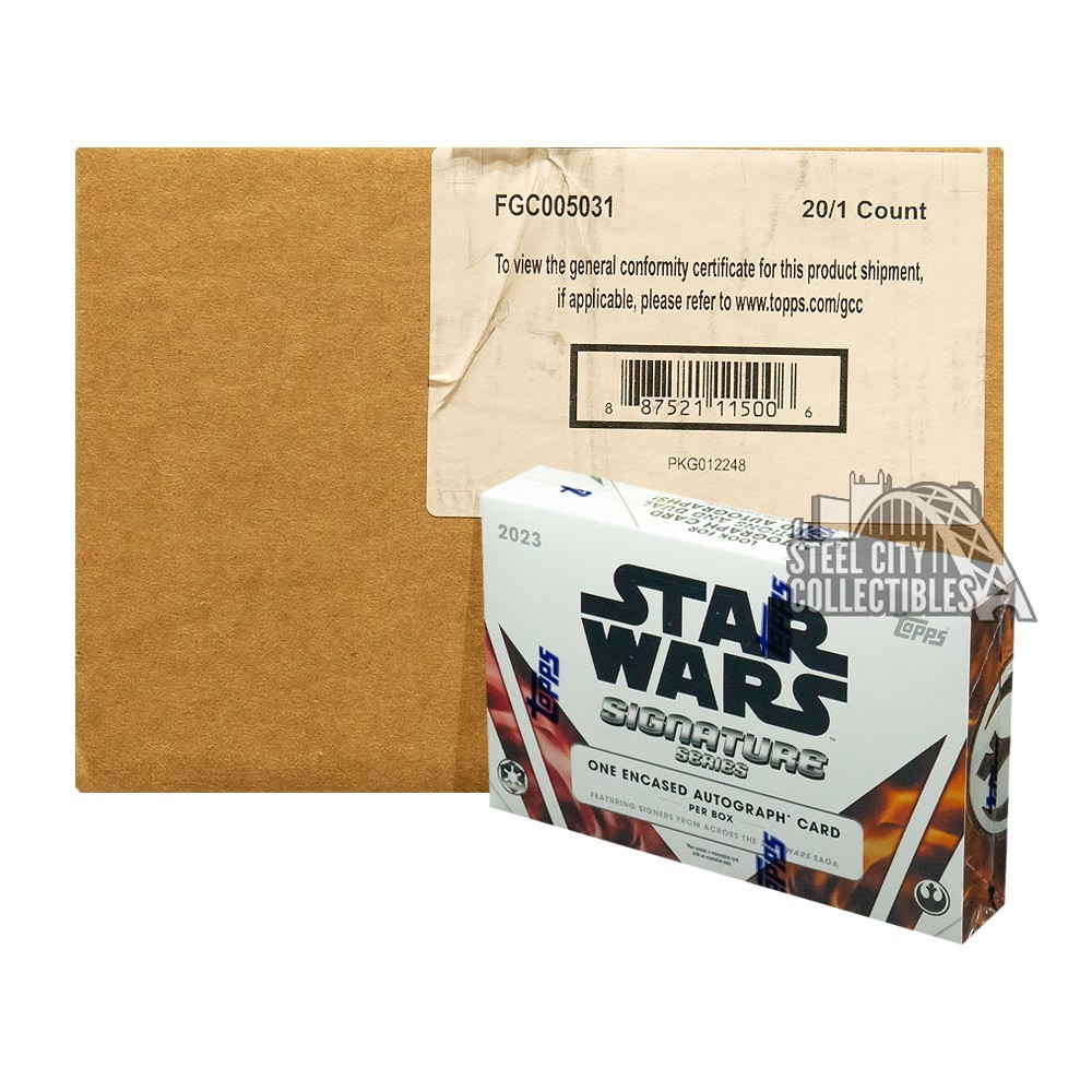 Topps Star Wars Signature Series Hobby  Box Case