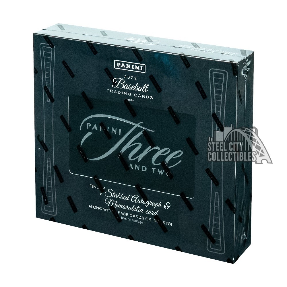 2023 Panini Three and Two Baseball Hobby Box Steel City Collectibles
