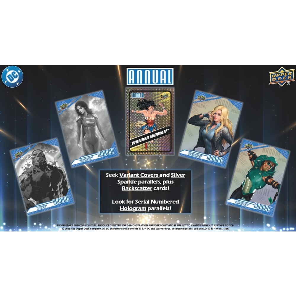 2024-25 Upper Deck DC Annual Hobby 16-Box Case | Steel City