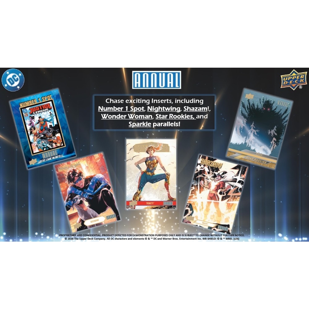 2024-25 Upper Deck DC Annual Hobby Box | Steel City Collectibles