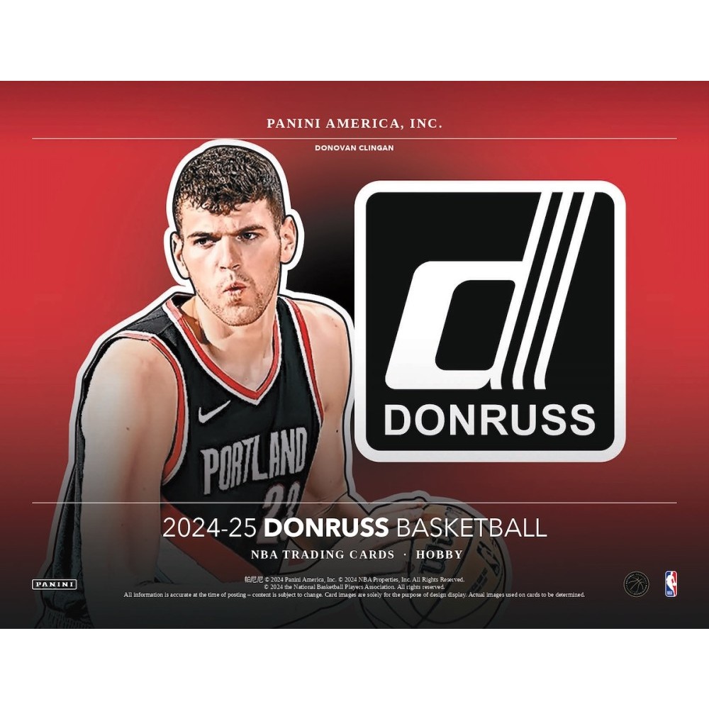 2024-25 Panini Donruss Basketball Hobby 10-Box Case | Steel 2024-25 Panini Donruss Basketball Hobby 10-Box Case | Steel