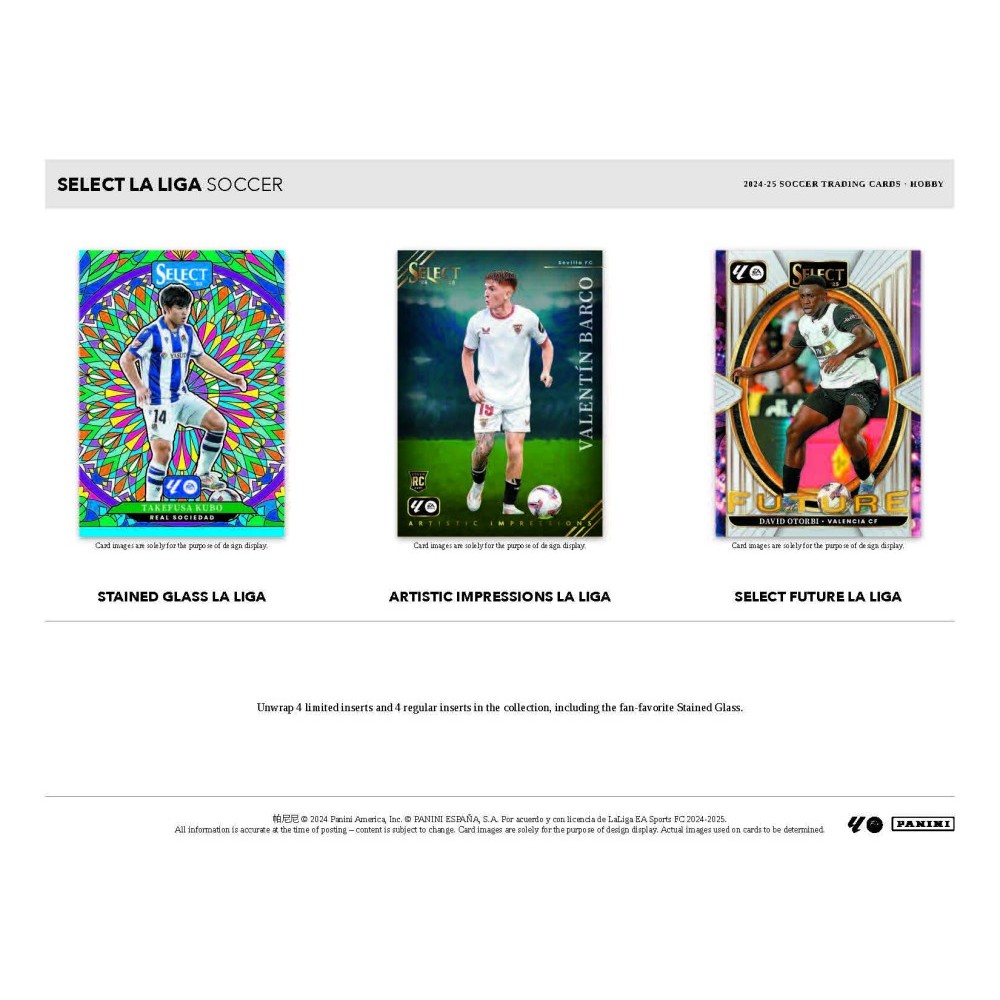 2024-25 Panini Select La Liga Soccer Hobby Box | Steel City 2024-25 Panini Select La Liga Soccer Hobby Box | Steel City