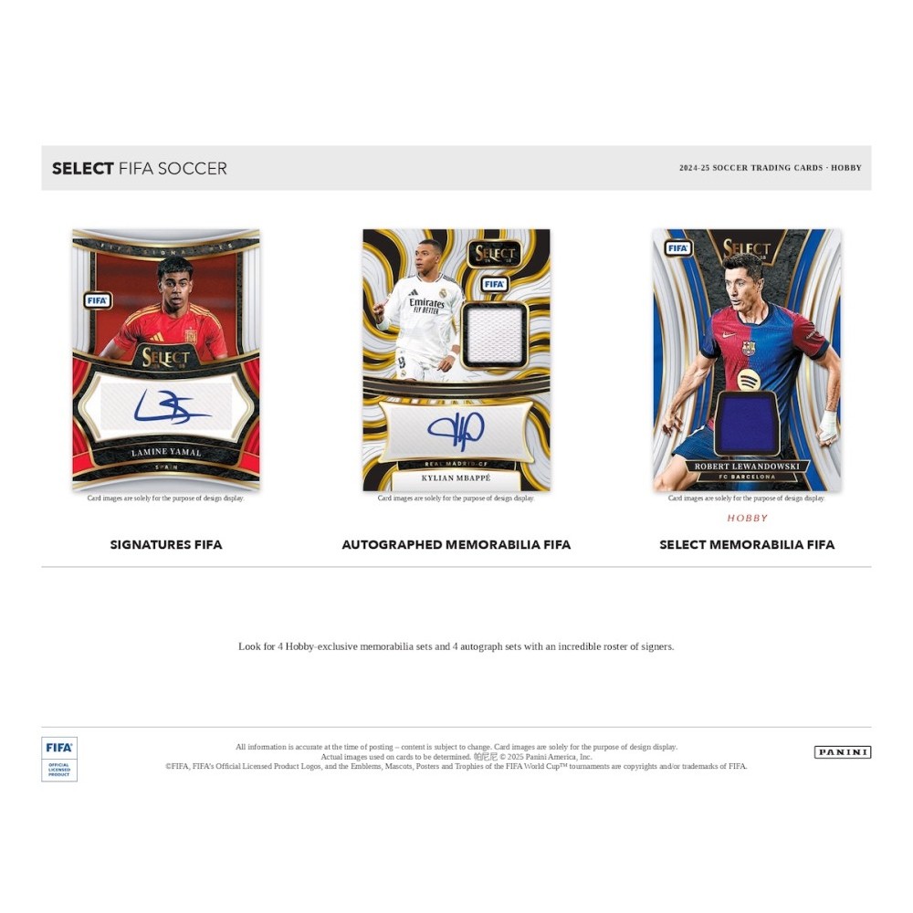 2023/24 Panini Select FIFA Soccer Hobby Box