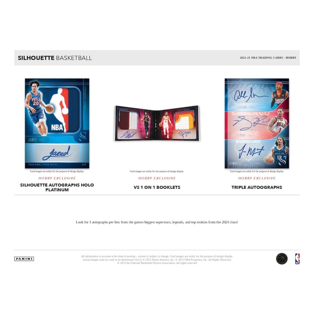 2024-25 Panini Silhouette Basketball Hobby Box | Steel City