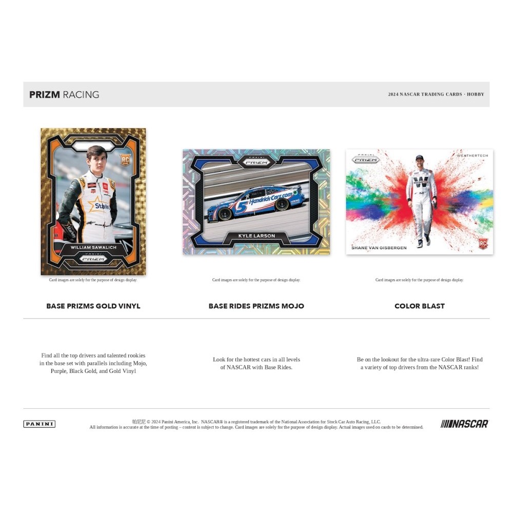 2024 Panini Prizm Racing Hobby Box | Steel City Collectibles