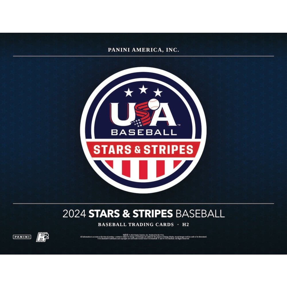 2024 Panini USA Stars & Stripes Baseball H2 Box Steel City Collectibles