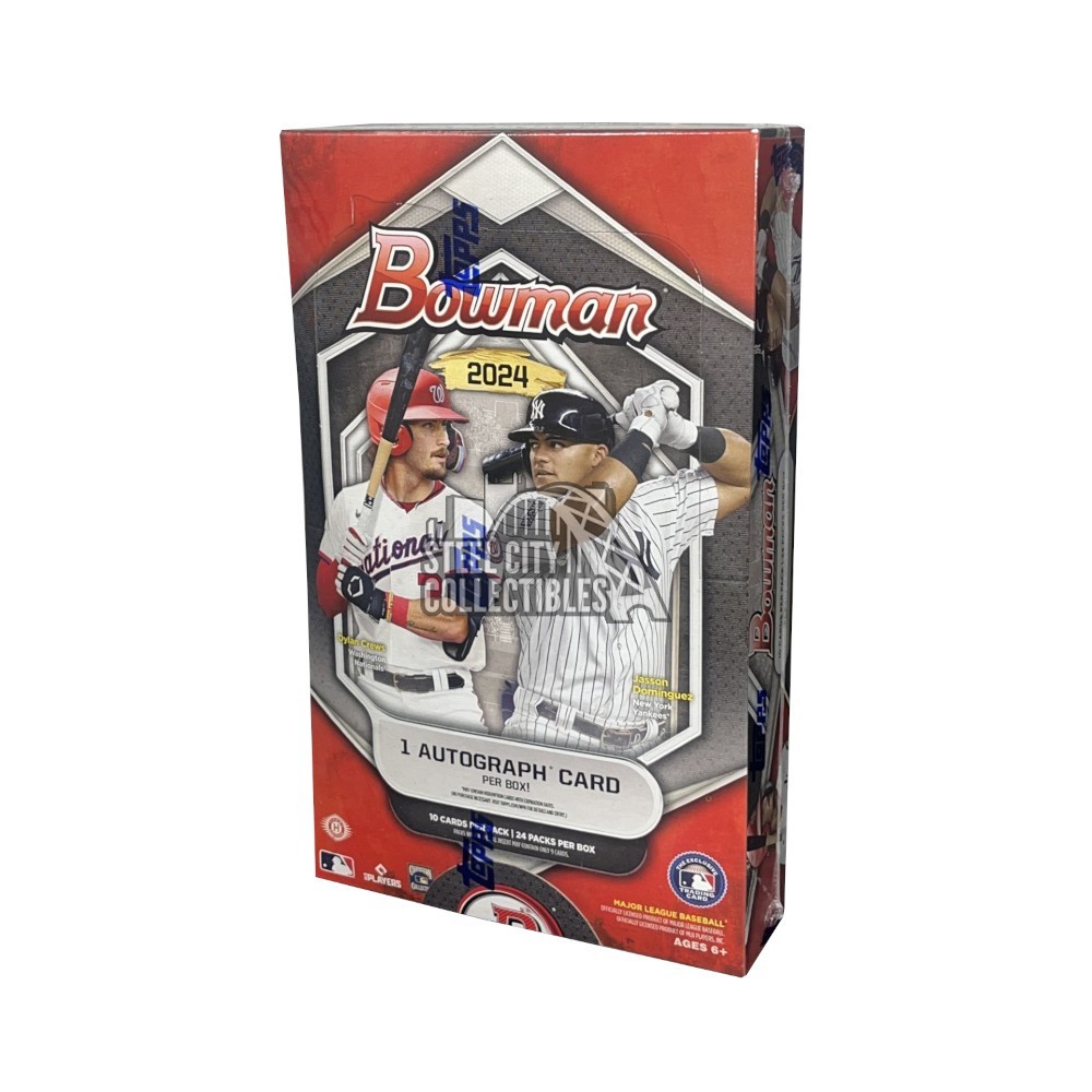 2024 Bowman Baseball Hobby Box Steel City Collectibles