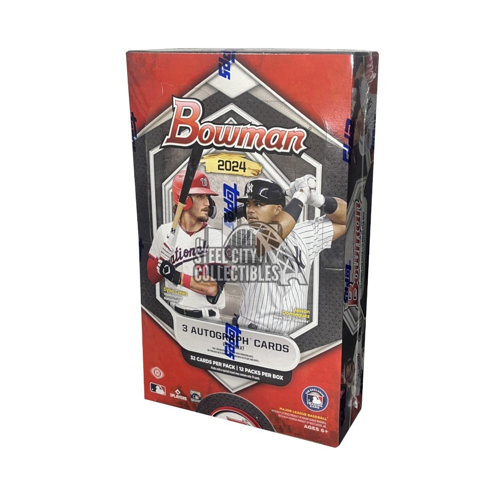 2024 Bowman Baseball Hobby Jumbo Box Steel City Collectibles
