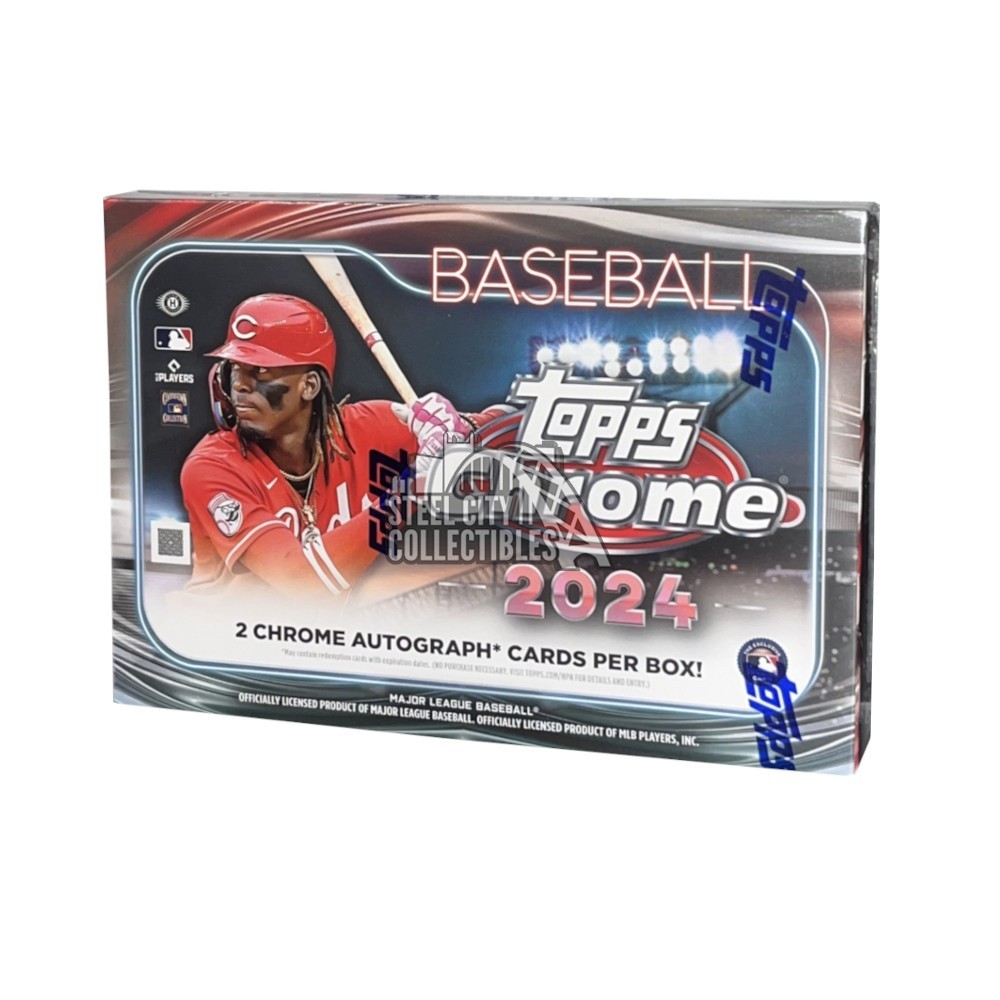 2025 Topps Chrome Baseball Breaker's Delight Box Steel City Collectibles