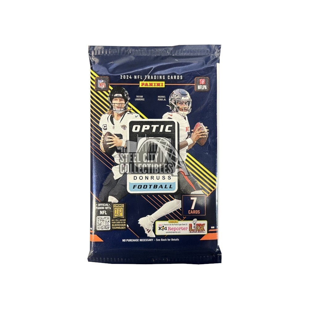 2024 Panini Donruss Optic Football Mega Pack | Steel City Collectibles