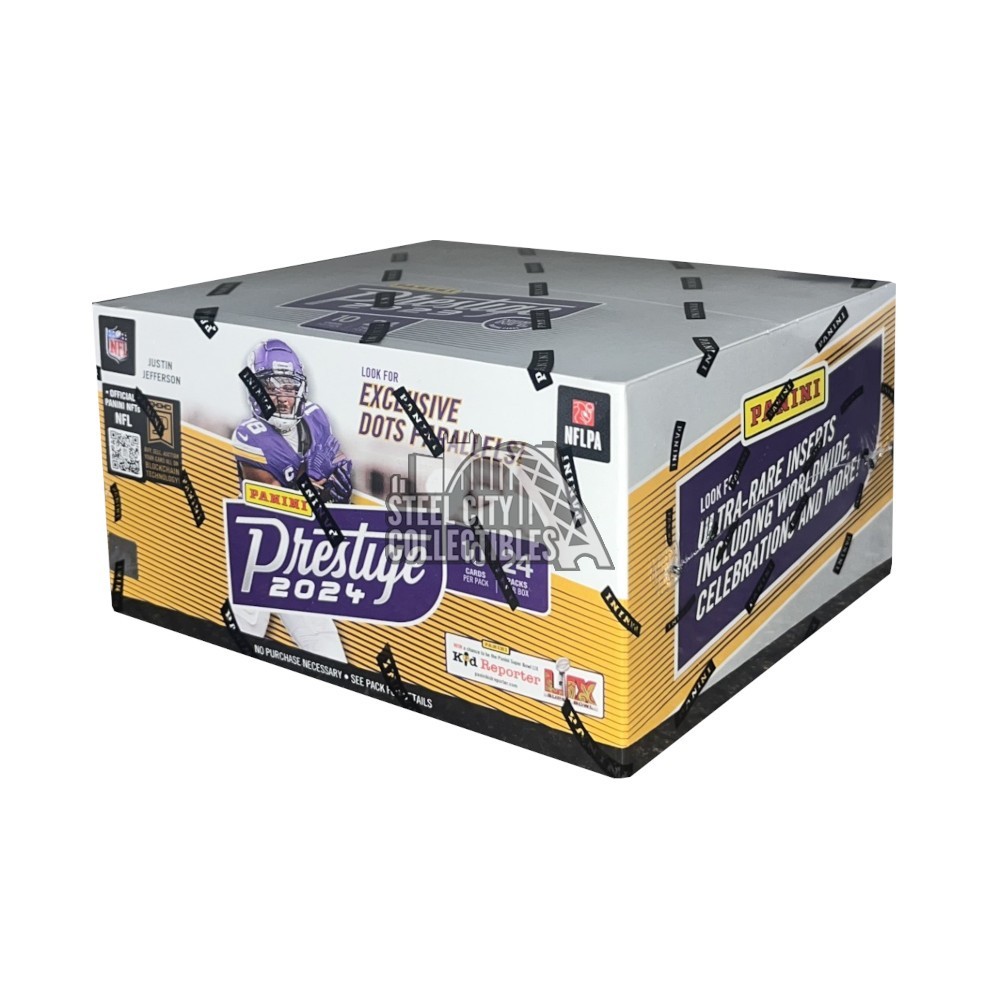 2025 Panini Prestige Football Retail 24Pack Box Steel City Collectibles