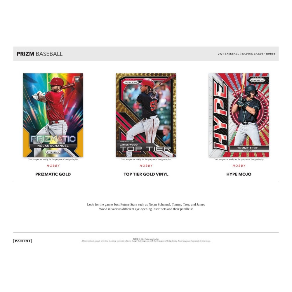 2024 Panini Prizm Baseball Hobby 12-Box Case | Steel City Collectibles