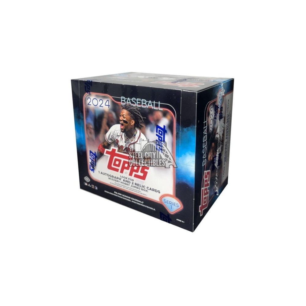 2024 Topps Series 1 Baseball Hobby Jumbo 2Box PERSONAL BREAK 12 Steve Steel City Collectibles