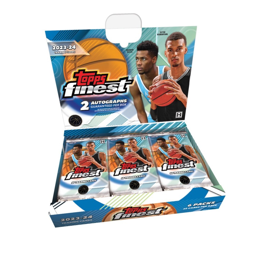 2023-24 Topps Finest Basketball Hobby Box | Steel City