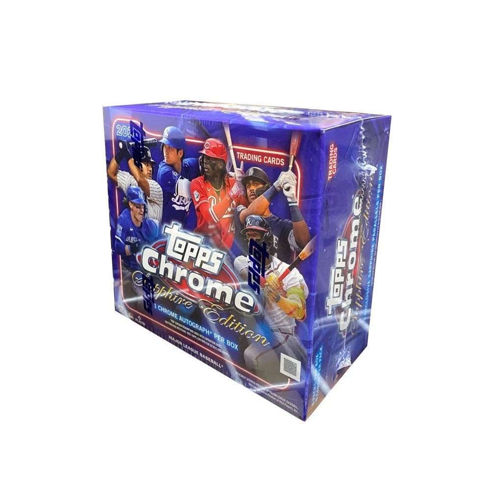 2024 Topps Chrome Baseball Sapphire Edition Box Random Division Group