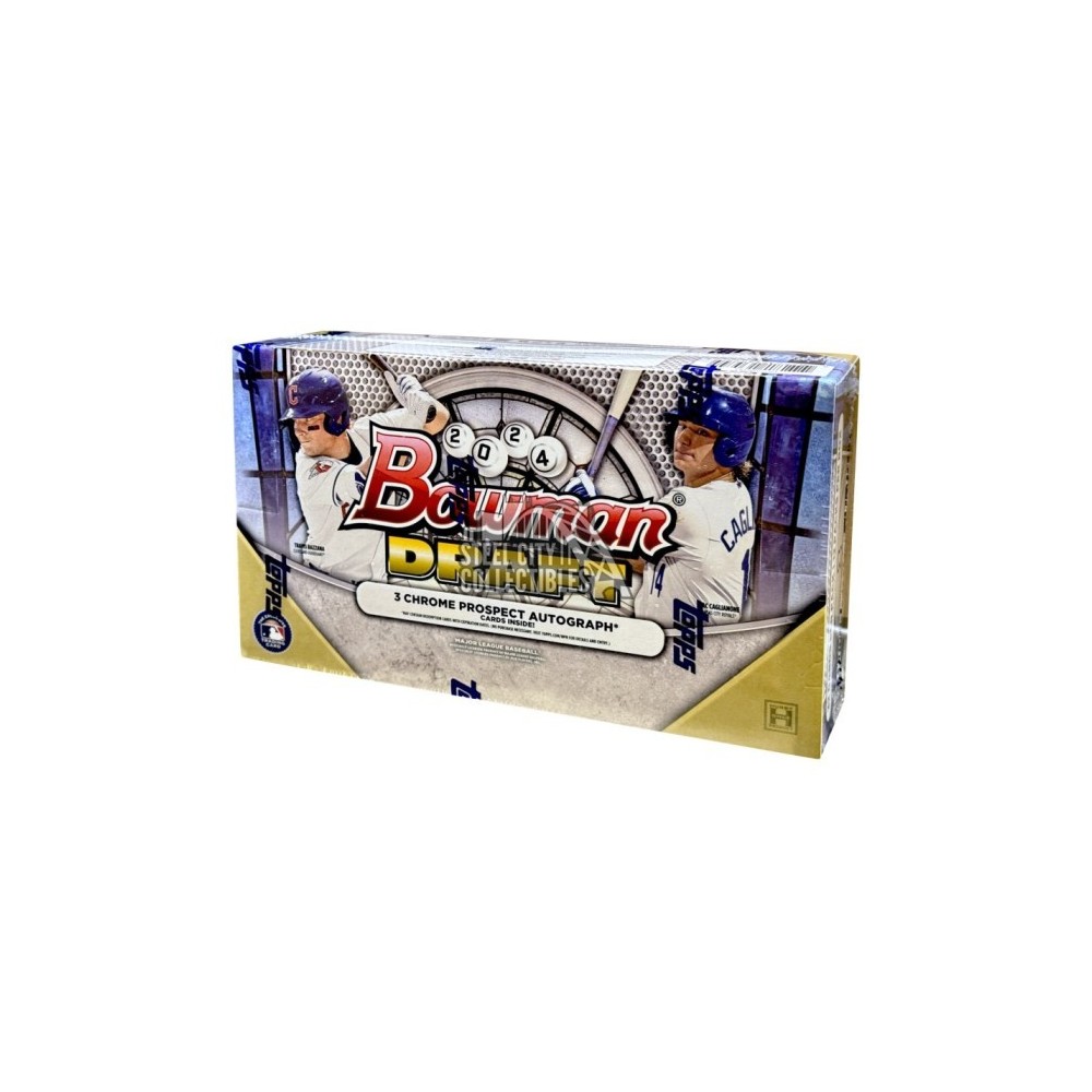2024 Bowman Draft Baseball Jumbo Hobby Box LIVE BREAK SPECIAL 1