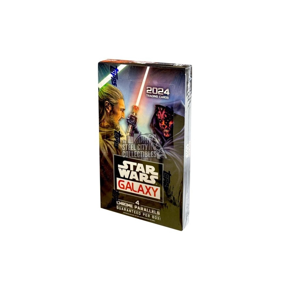 2024 Topps Star Wars Chrome Galaxy Hobby Box Random 3-Pack Group