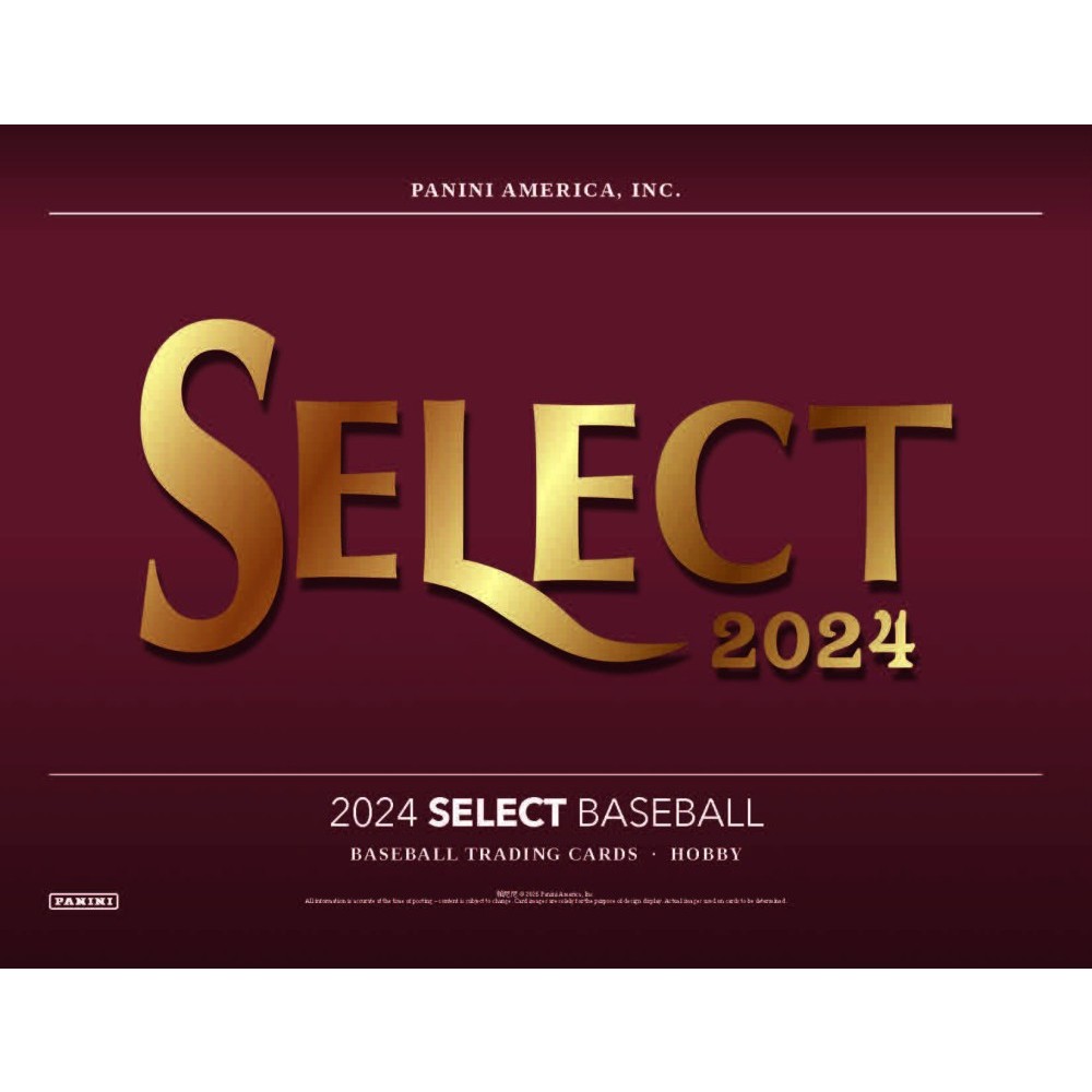 2024 Panini Select Baseball Hobby Box | Steel City Collectibles