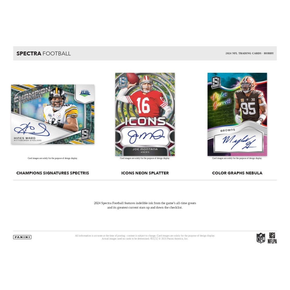 2024 Panini Spectra Football Hobby Box | Steel City Collectibles