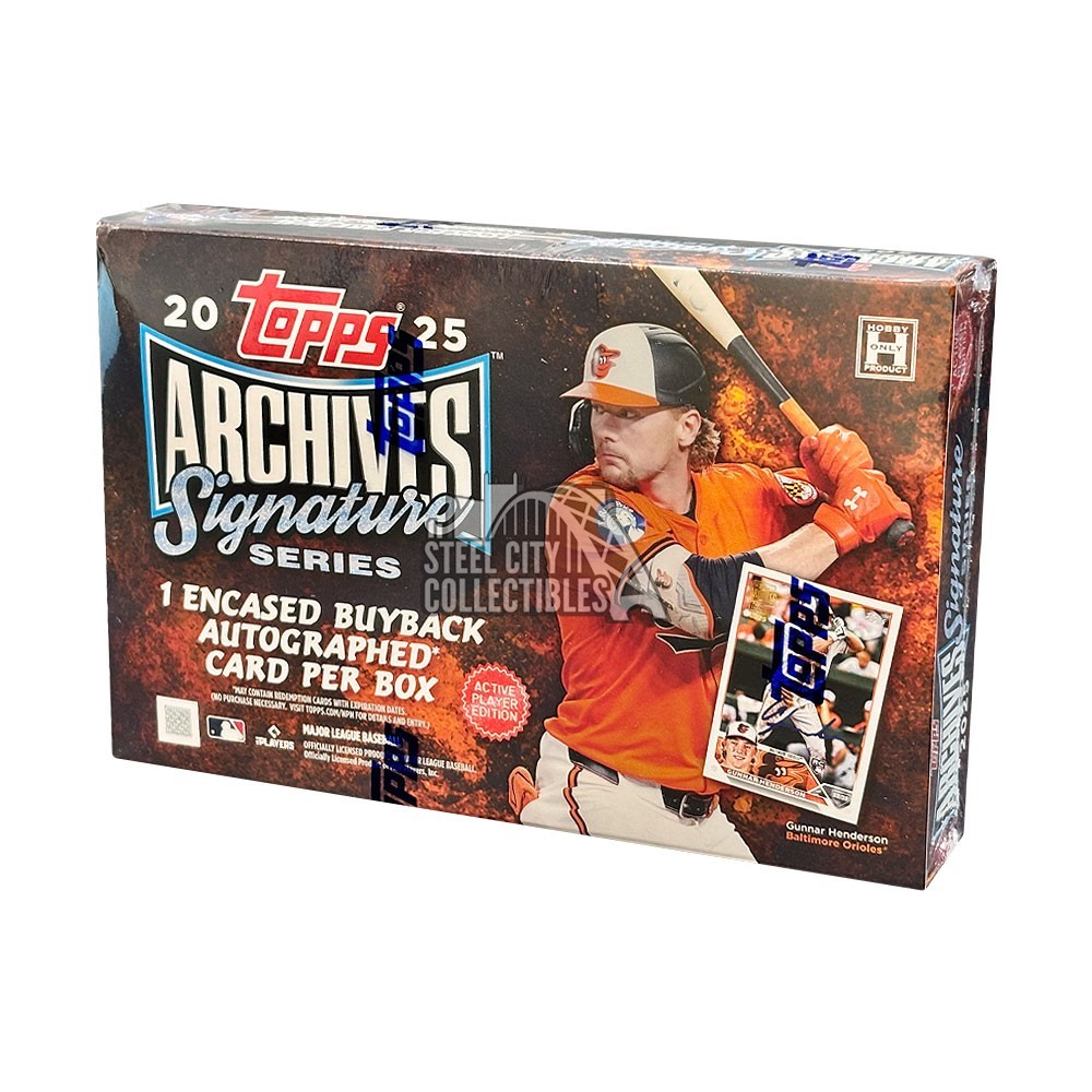 2025 Topps Archives Signature Series Active Players Edition
