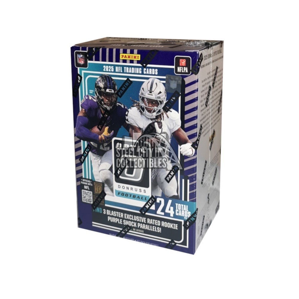 2025 Panini Donruss Optic Football Blaster Box (Purple Shock